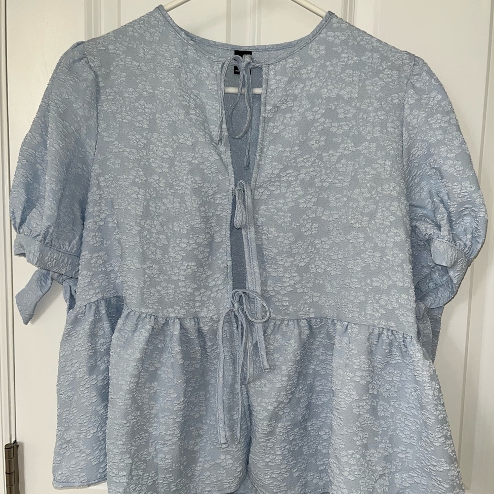 Light Blue Women's Top